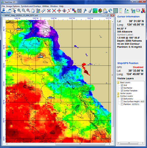 Sea Surface Temperature Composite Desktop Image