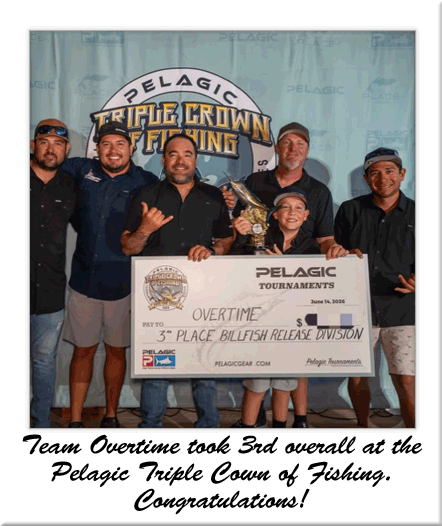 Overtim Tales 3rd at Pelagic Triple Crown 2026